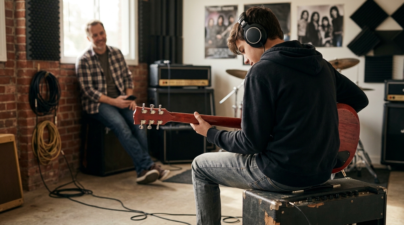 Where to Find a Rock Guitar Teacher for Your Teen in 2026