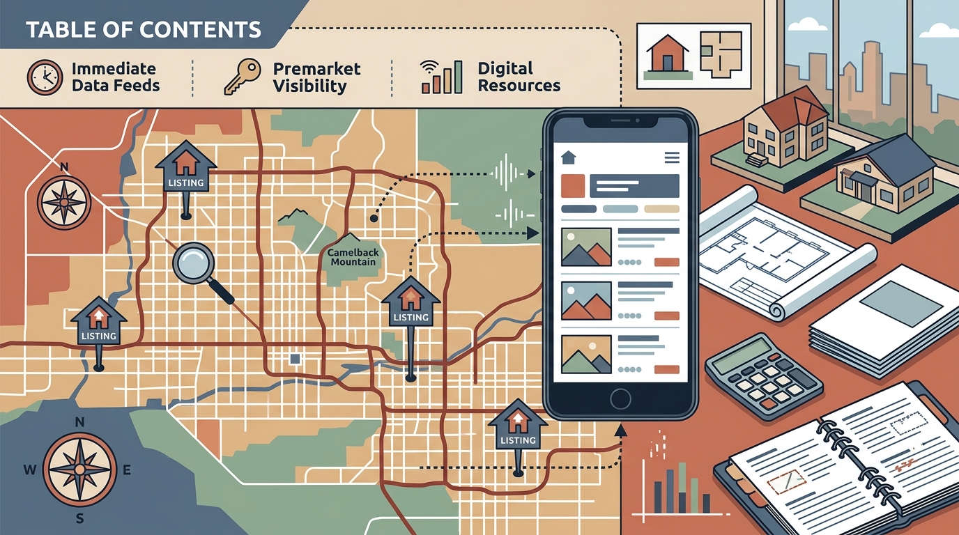 Phoenix Real Estate Agents With Real-Time New Listing Sites