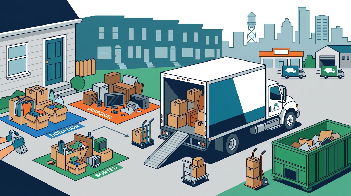 House and Estate Cleanouts in Baltimore, MD: A Guide
