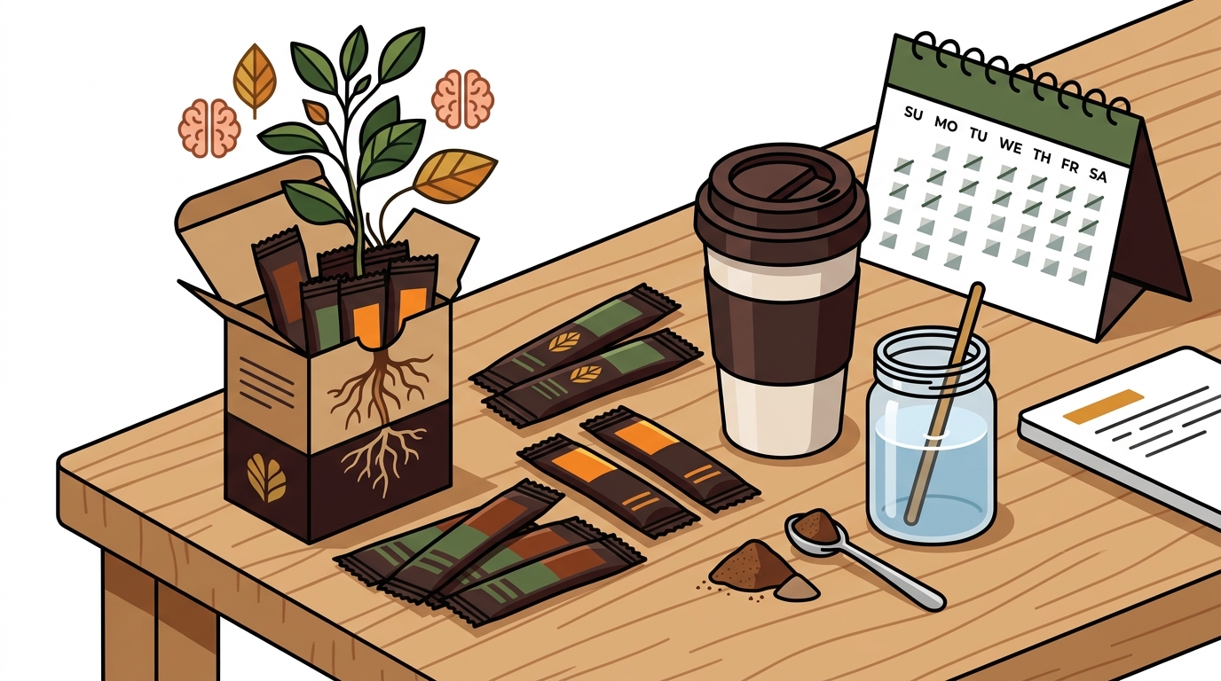On-the-Go Adaptogen Coffee Guide for Daily Wellness