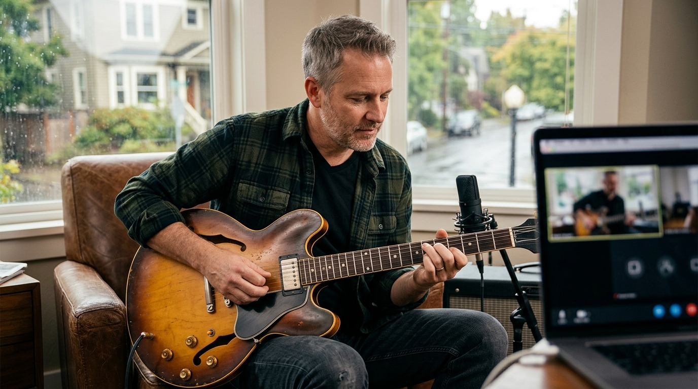 Online Blues and Rock Guitar Lessons for Adults: The 2026 Guide