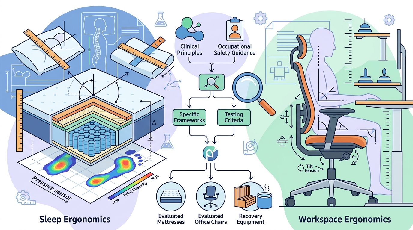 Evidence-Based Product Guidance for Sleep and Workspace Ergonom