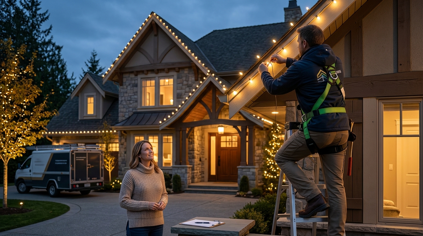 Professional Christmas Light Installation Cost Guide 2026