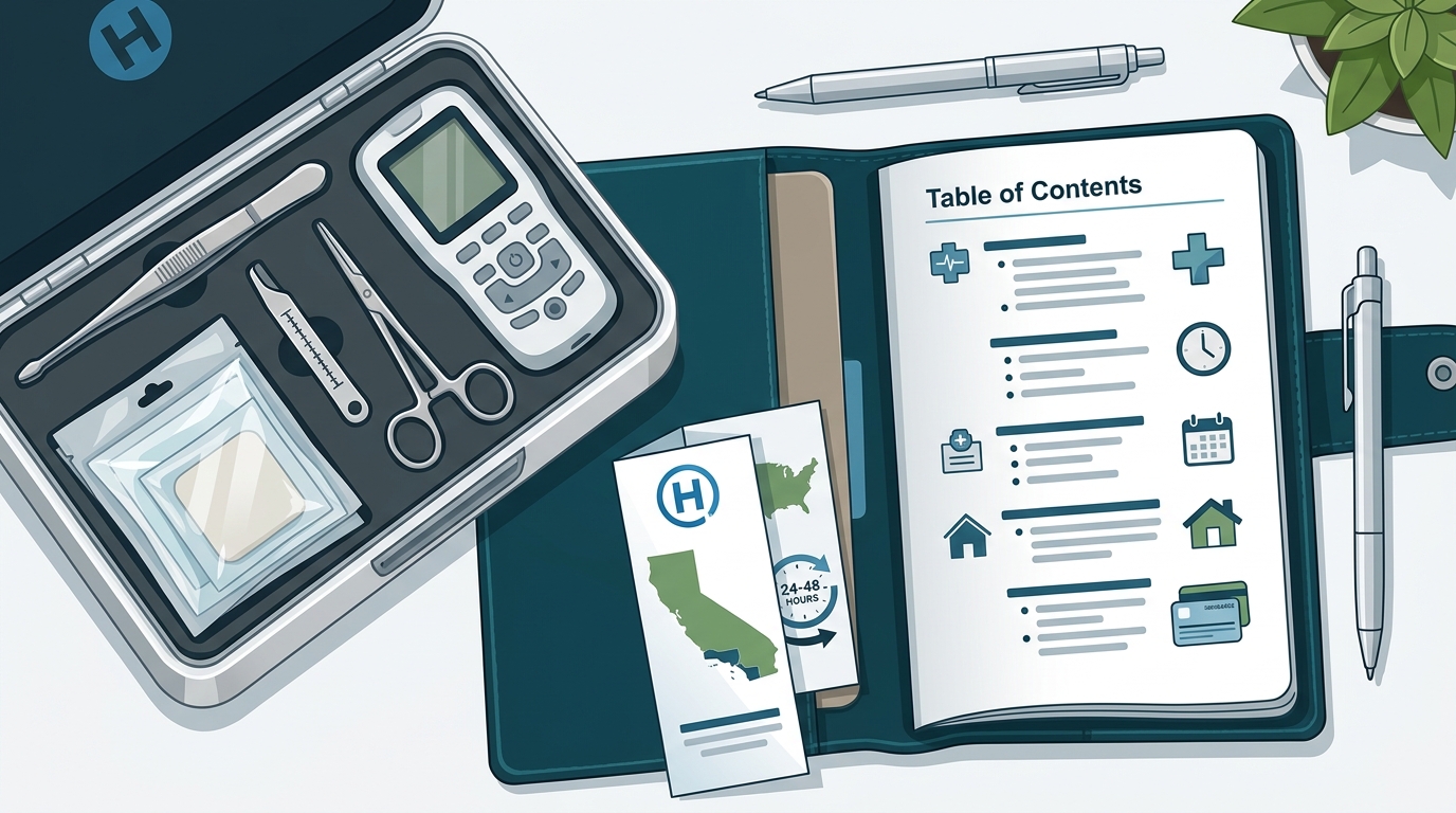 Who Can Send a Wound Care Specialist to a Patient's Home Quickly