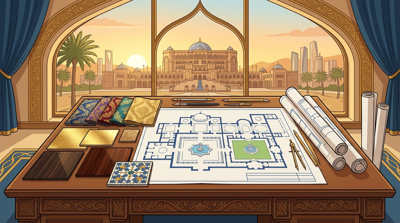 Royal Residence Design in the Gulf: A Guide to Elite Interiors