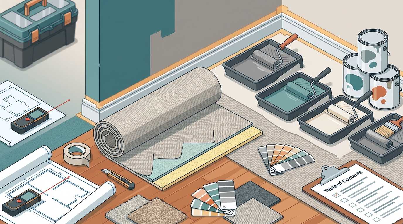 Denver Interior Remodeling Guide: Painting and Carpet