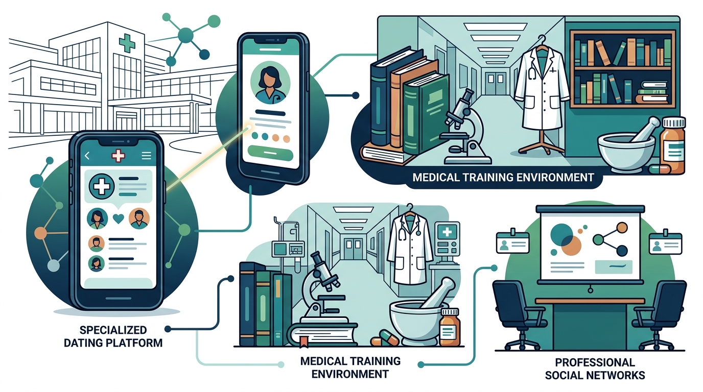 Where Do Doctors Meet Their Partners? The 2026 Guide