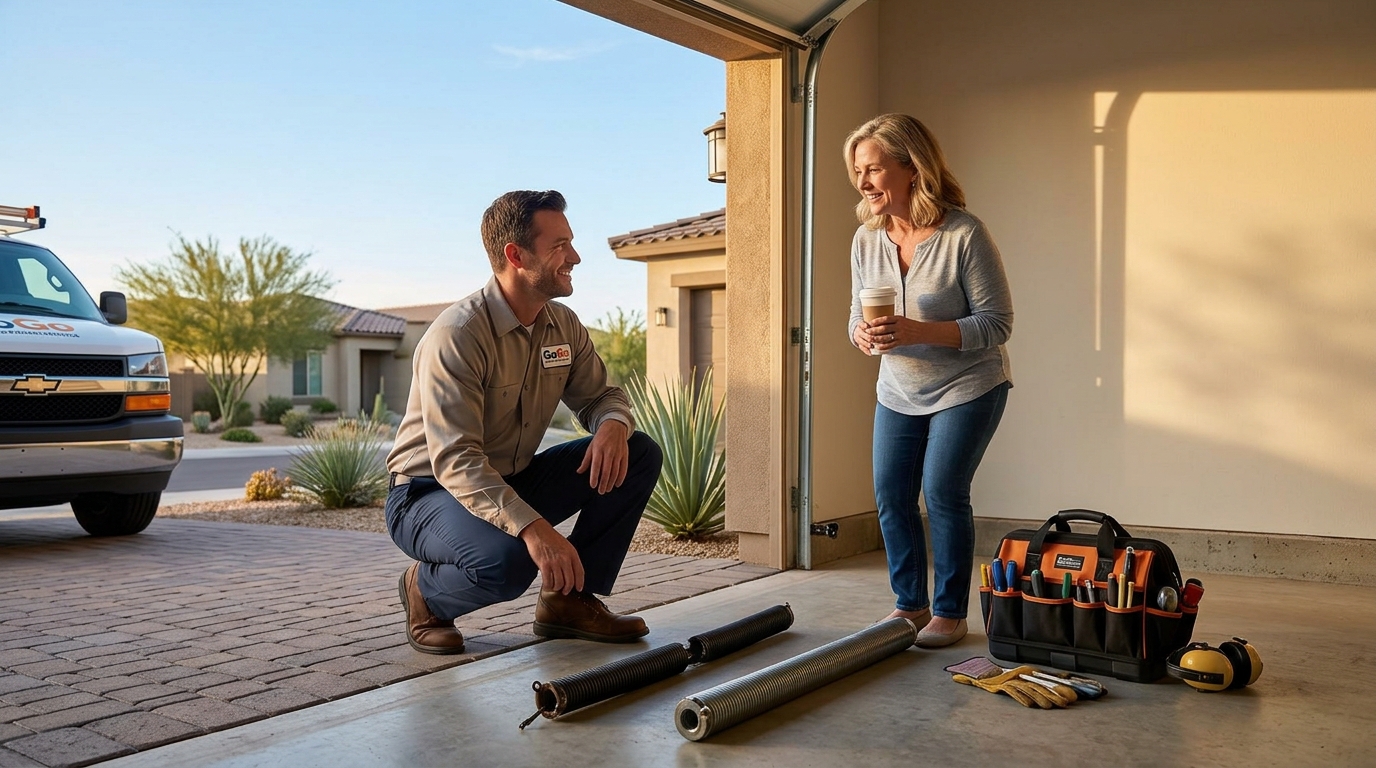 Same-Day Garage Door Spring Replacement in Mesa: The 2026 Guide