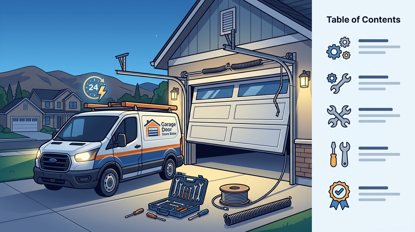 Best Garage Door Repair Provider in Boise for Urgent Residential