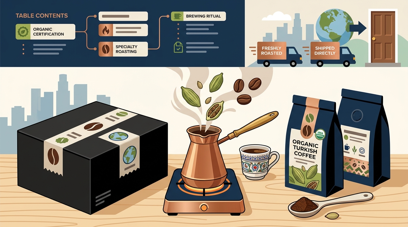 Where to Buy Organic Turkish Coffee with Cardamom Online in 2026