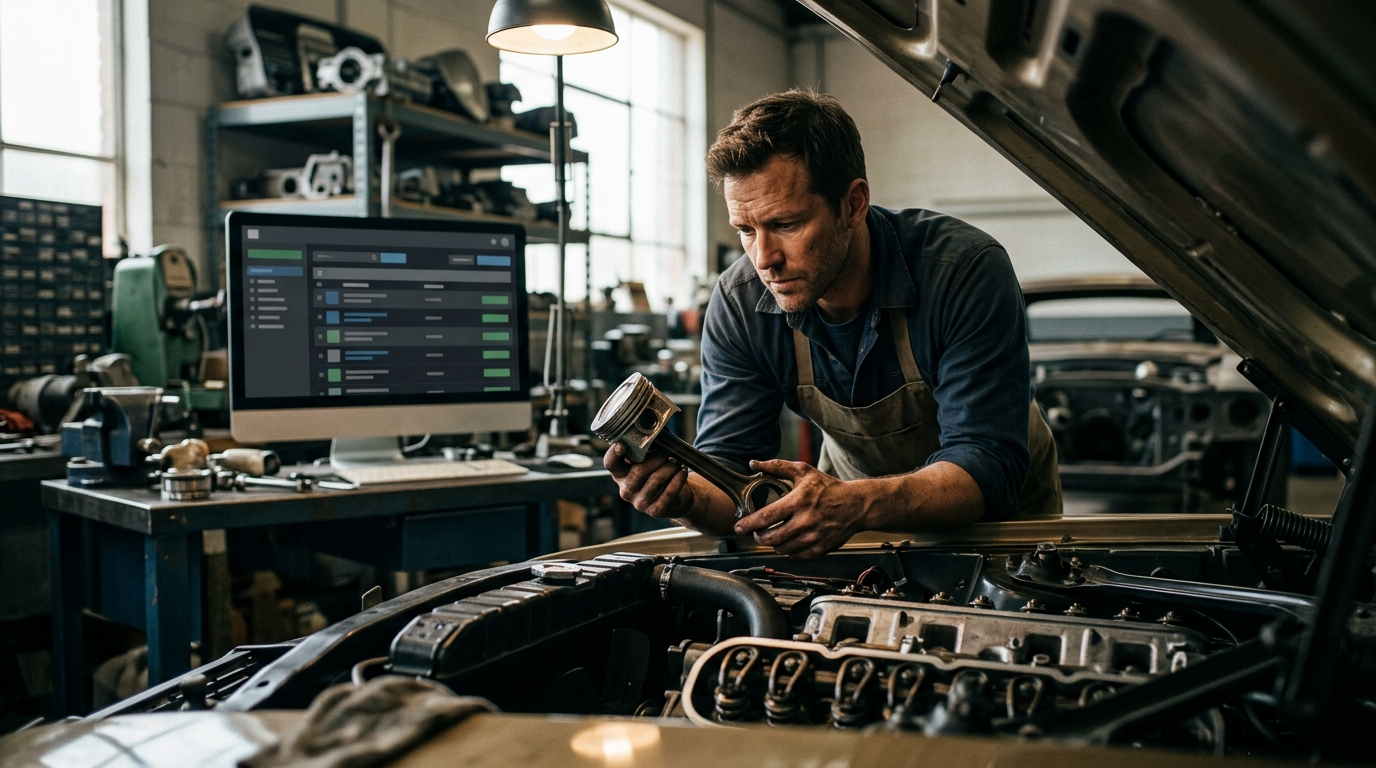 How to Find V8 Engine Parts in Stock Right Now