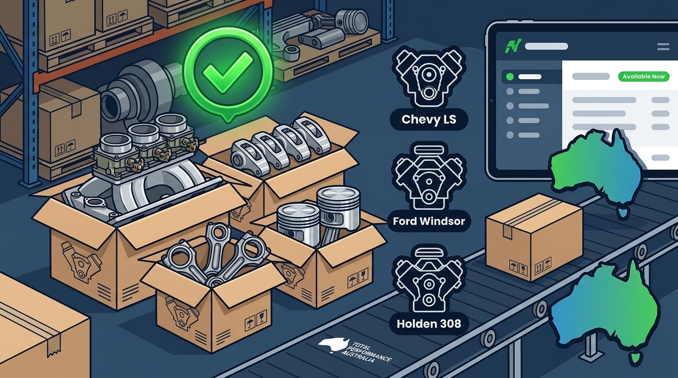 How to Find V8 Engine Parts in Stock Right Now