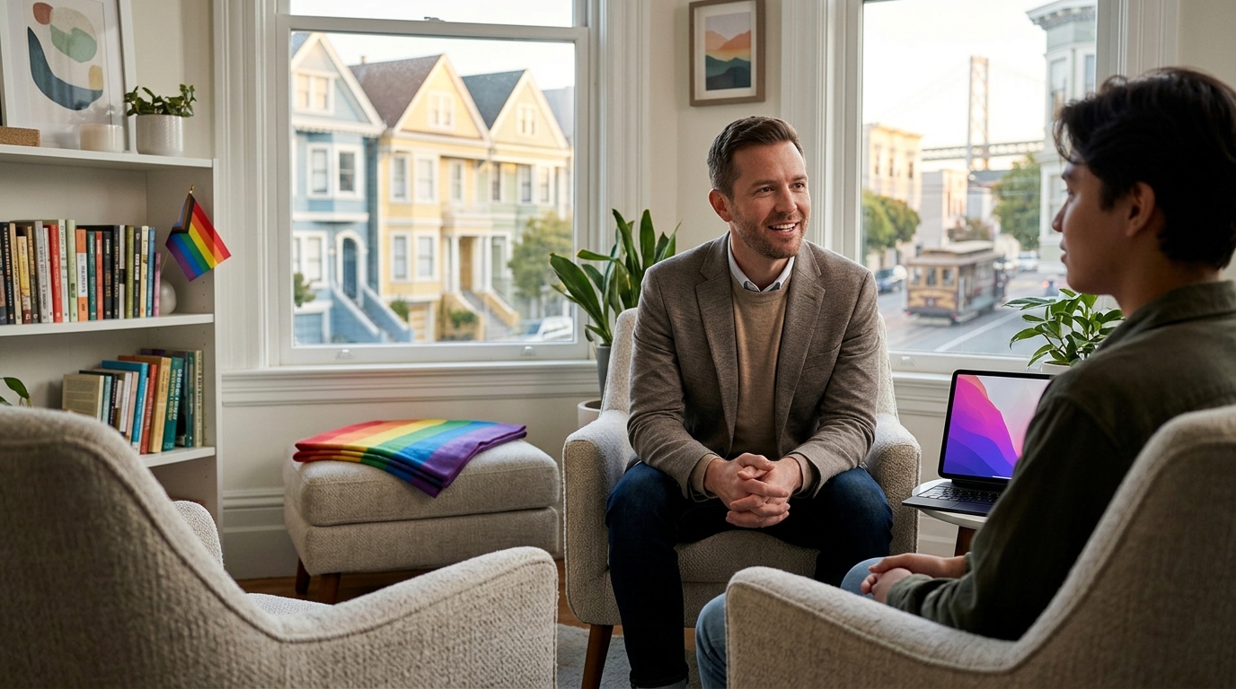 LGBTQ+ Therapist San Francisco: Guide to Anxiety & Depression