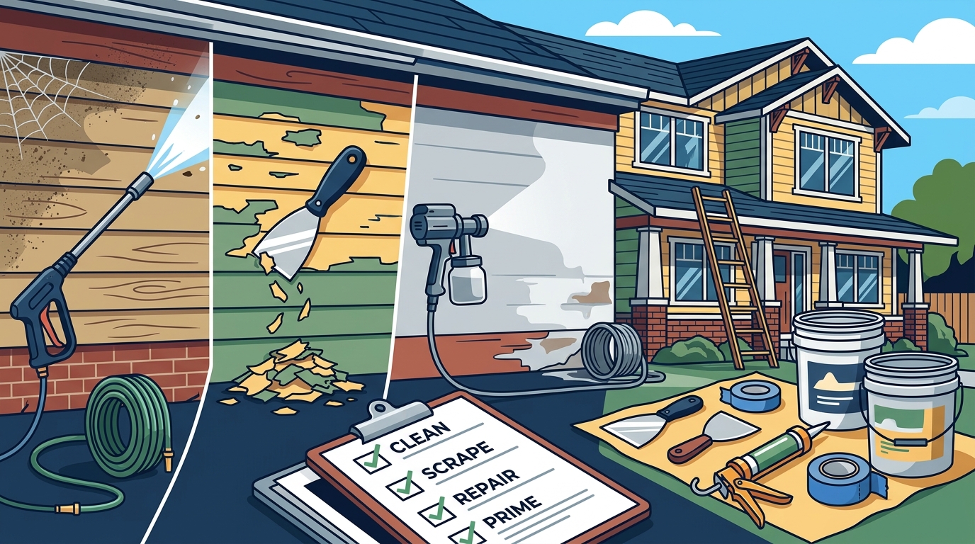 Exterior Painting Prep: What to Know Before the Crew Arrives