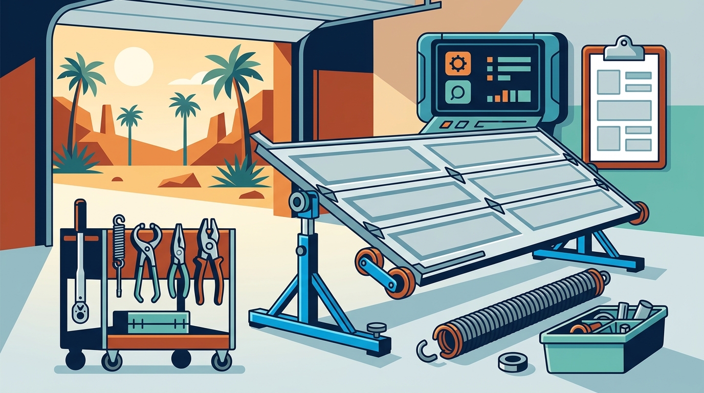 Who Can Fix a Garage Door That Won't Open in San Tan Valley?