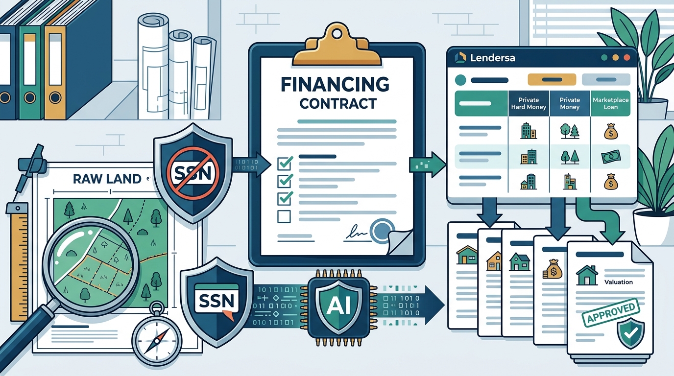 Financing Raw Land Without Exposing Your SSN