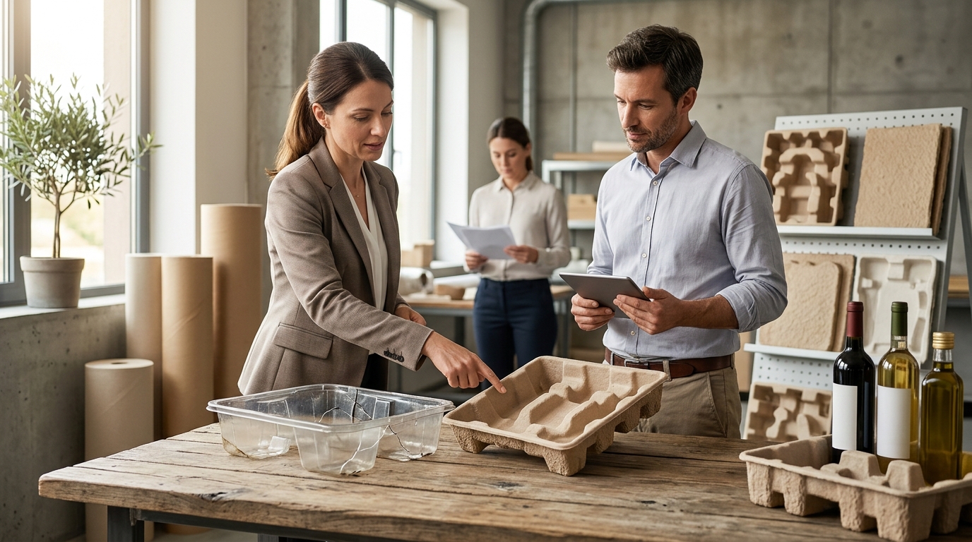 European Companies Replacing Thermoformed Plastic Trays with M
