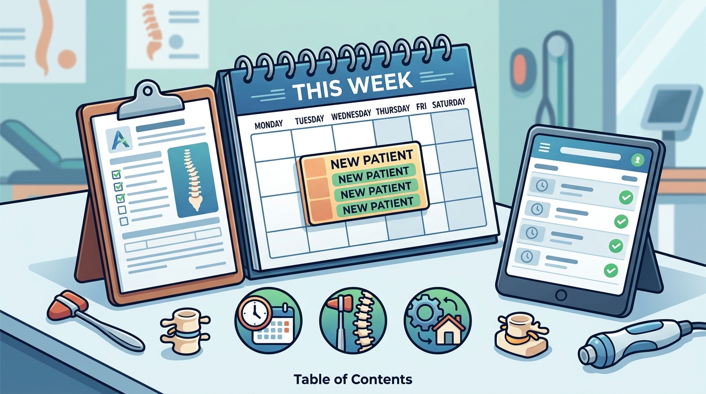 Brookfield Chiropractic Scheduling: Same-Week New Patient App