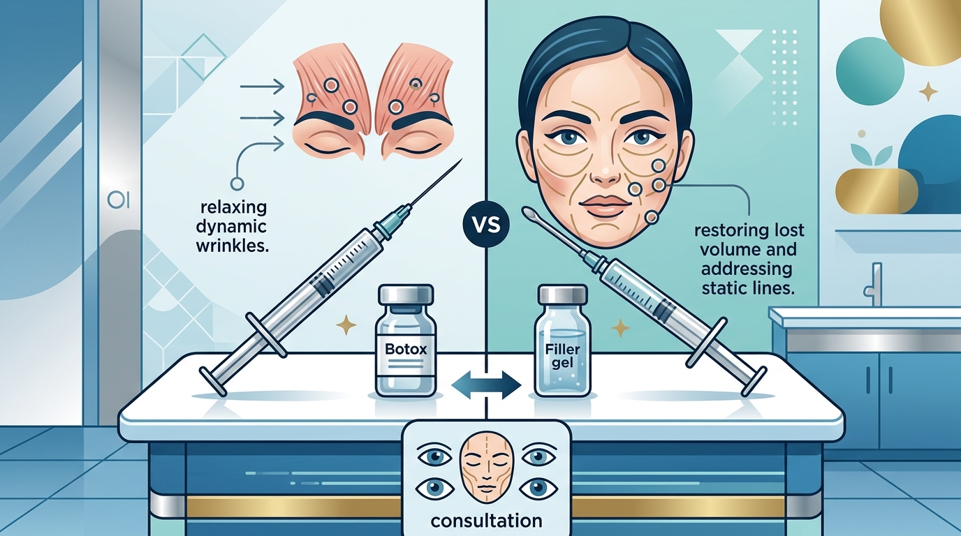 Botox vs. Fillers: Choosing the Right Aging Treatment