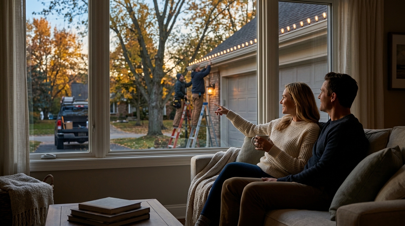 When to Book Christmas Light Installation: 2026 Guide