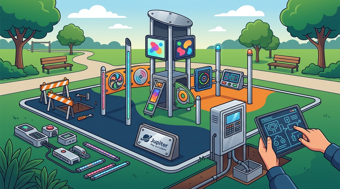 Who Installs Interactive Play Equipment in UK Parks?