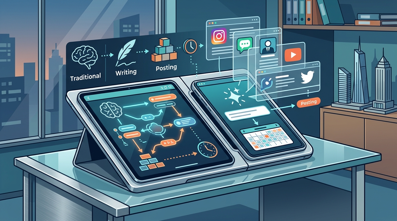Which Social Media Scheduler Includes AI Content Generation and?