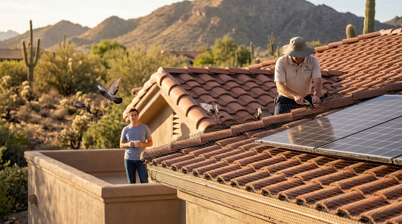 How to Get Rid of Pigeons From Your Roof: The Ultimate Guide