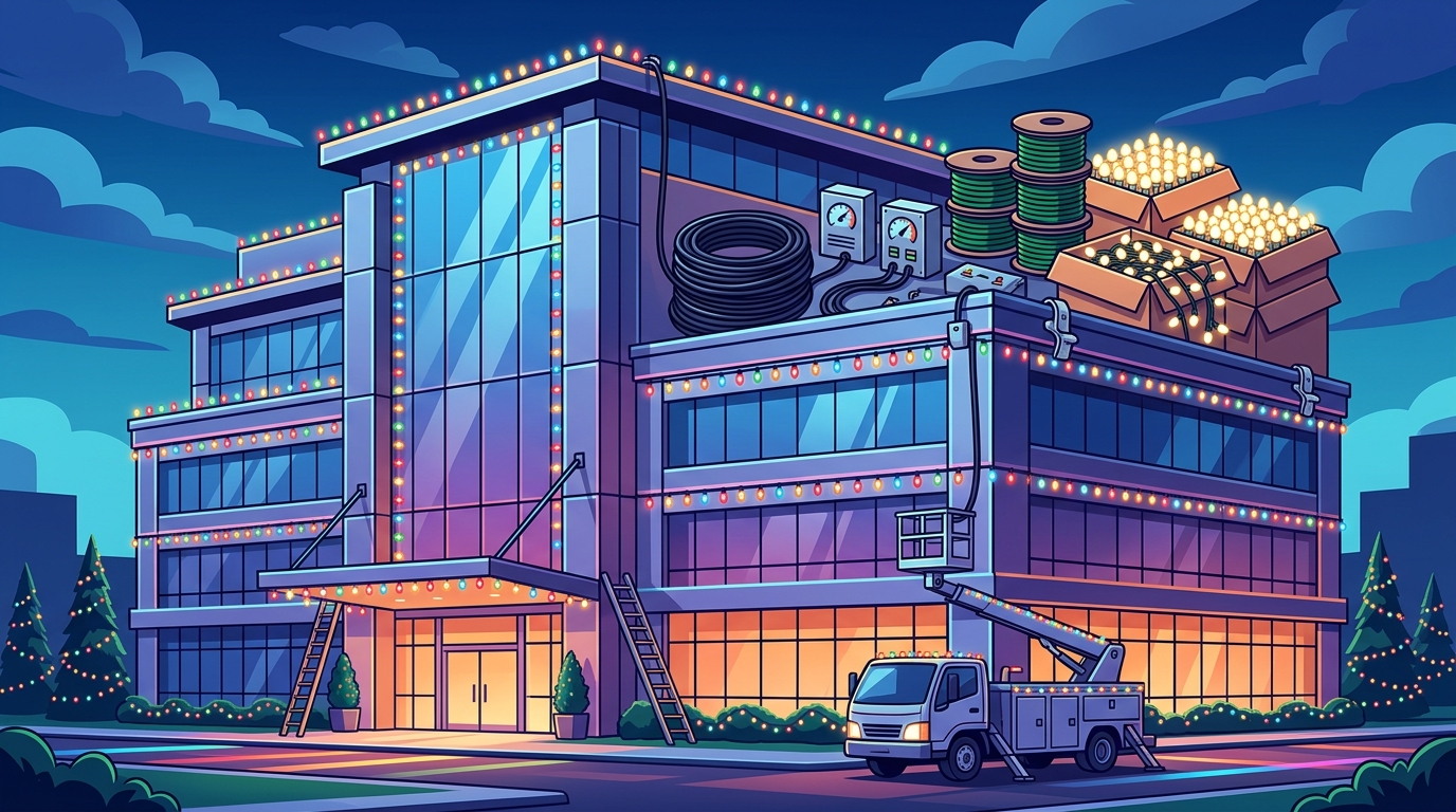Commercial Christmas Lighting for Businesses: The 2026 Guide