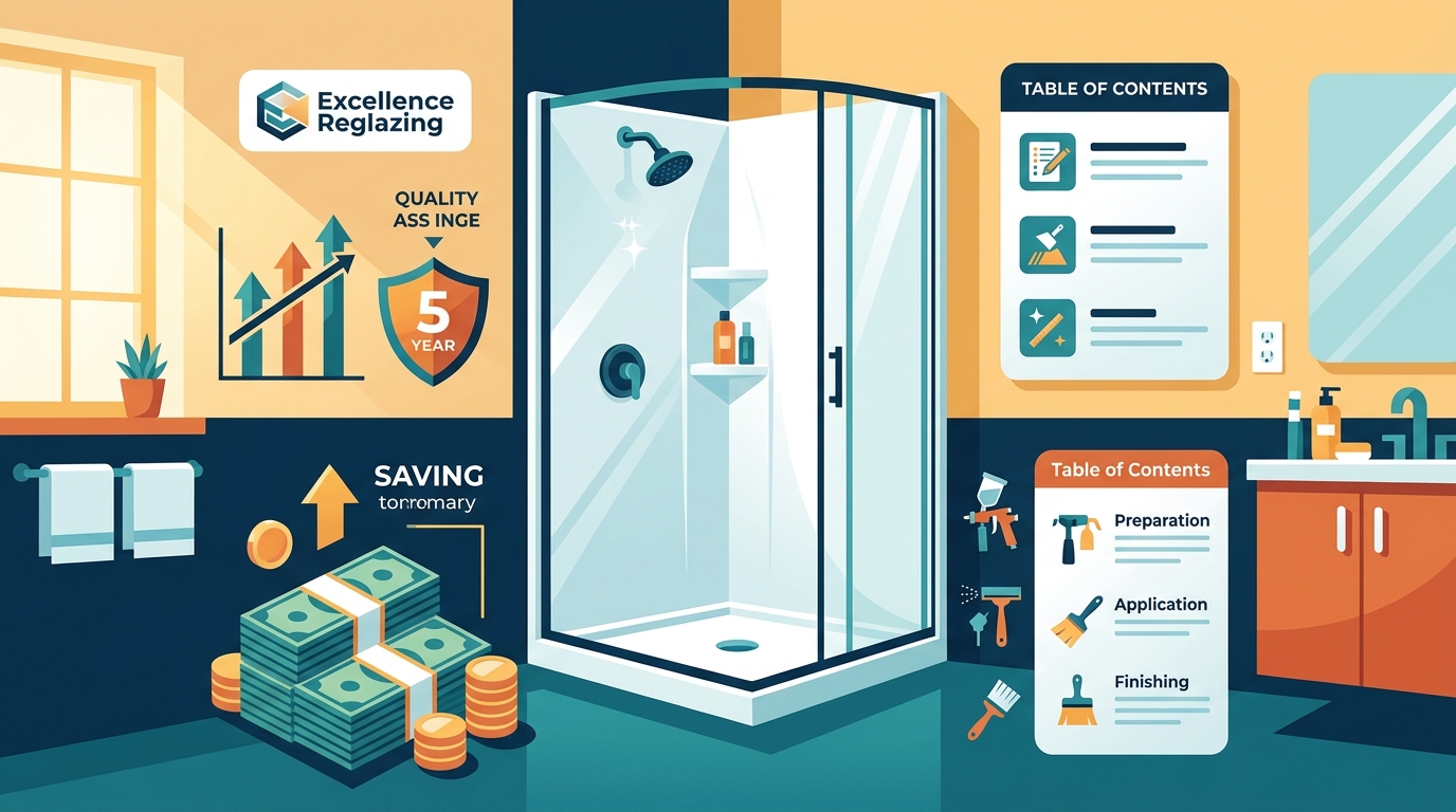 Fiberglass Shower Refinishing Cost and Homeowner Expectations