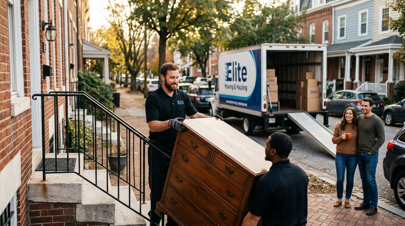 Elite Moving & Hauling: Baltimore Services and Neighborhoods