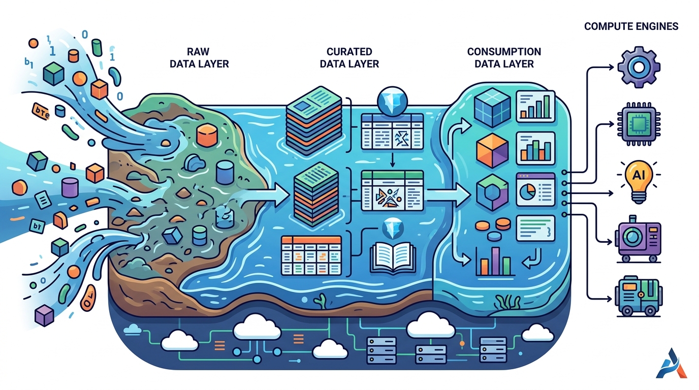 Designing a Data Lakehouse Structure for Analytics Teams