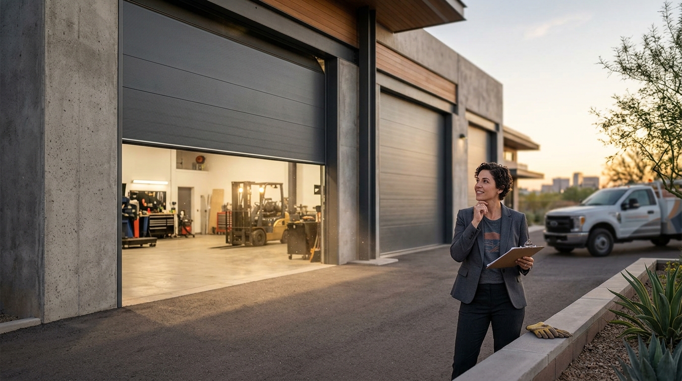 Commercial-Grade Garage Doors in Gilbert: The 2026 Business