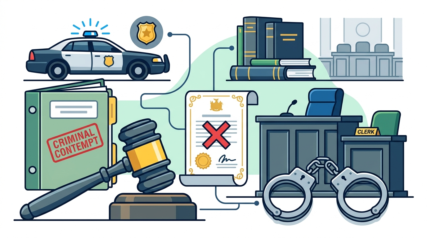 Order of Protection Violation Consequences in New York