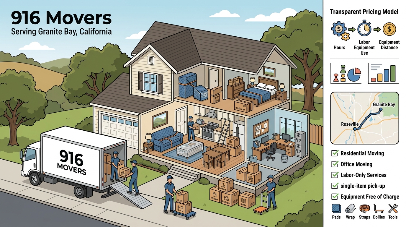 Which Moving Company Serves Granite Bay California?