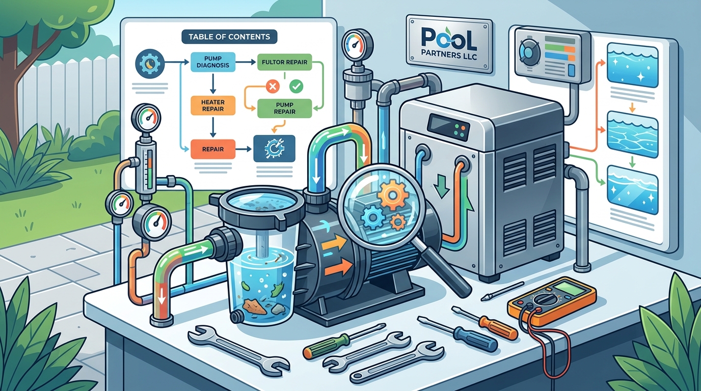 Pool Pump and Heater Troubleshooting Guide for Baton Rouge