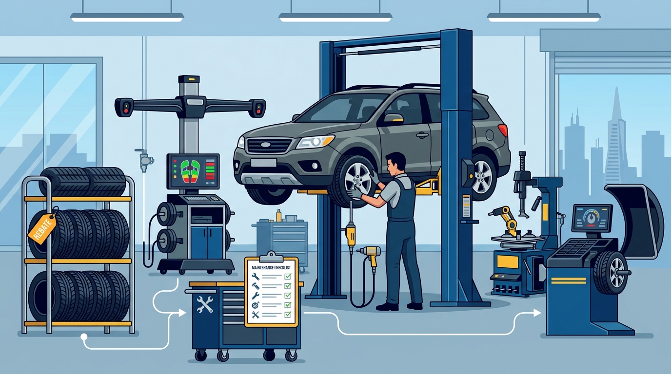 Tire Replacement Method Guide: Sales and Maintenance