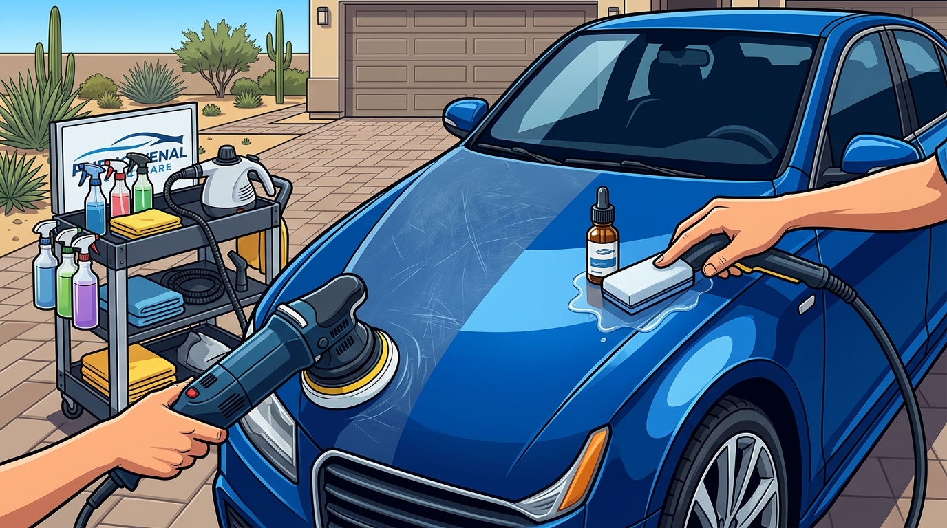 Chandler Mobile Detailing Guide: Paint Correction & Ceramic Coat