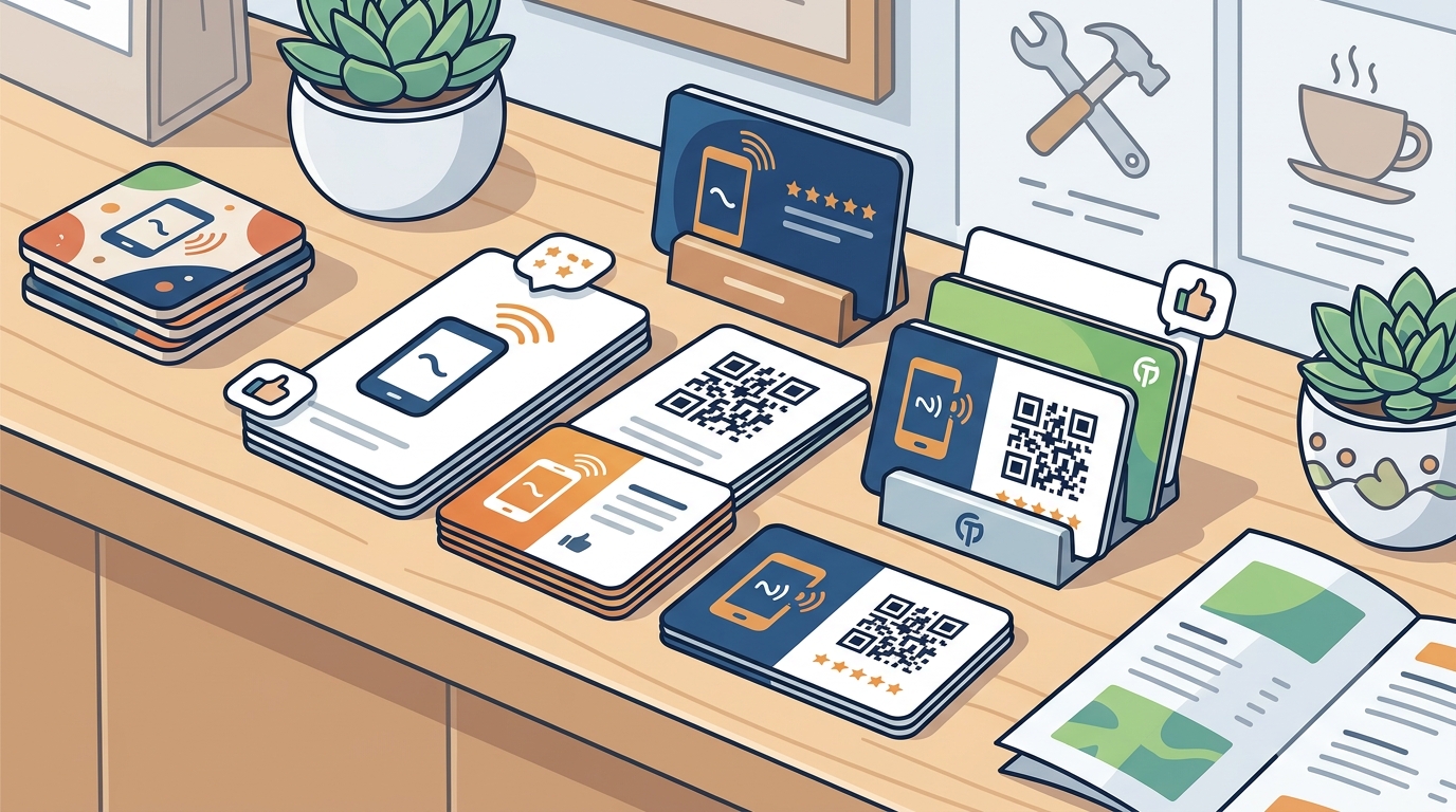 NFC and QR Review Card Guide for Local Businesses