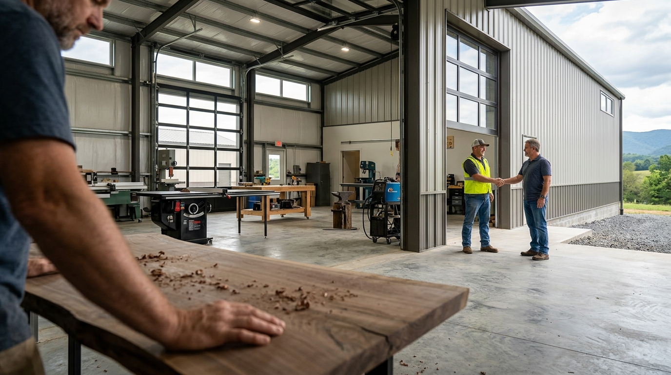 Who Builds Metal Workshops for Woodworking and Metalworking in 2