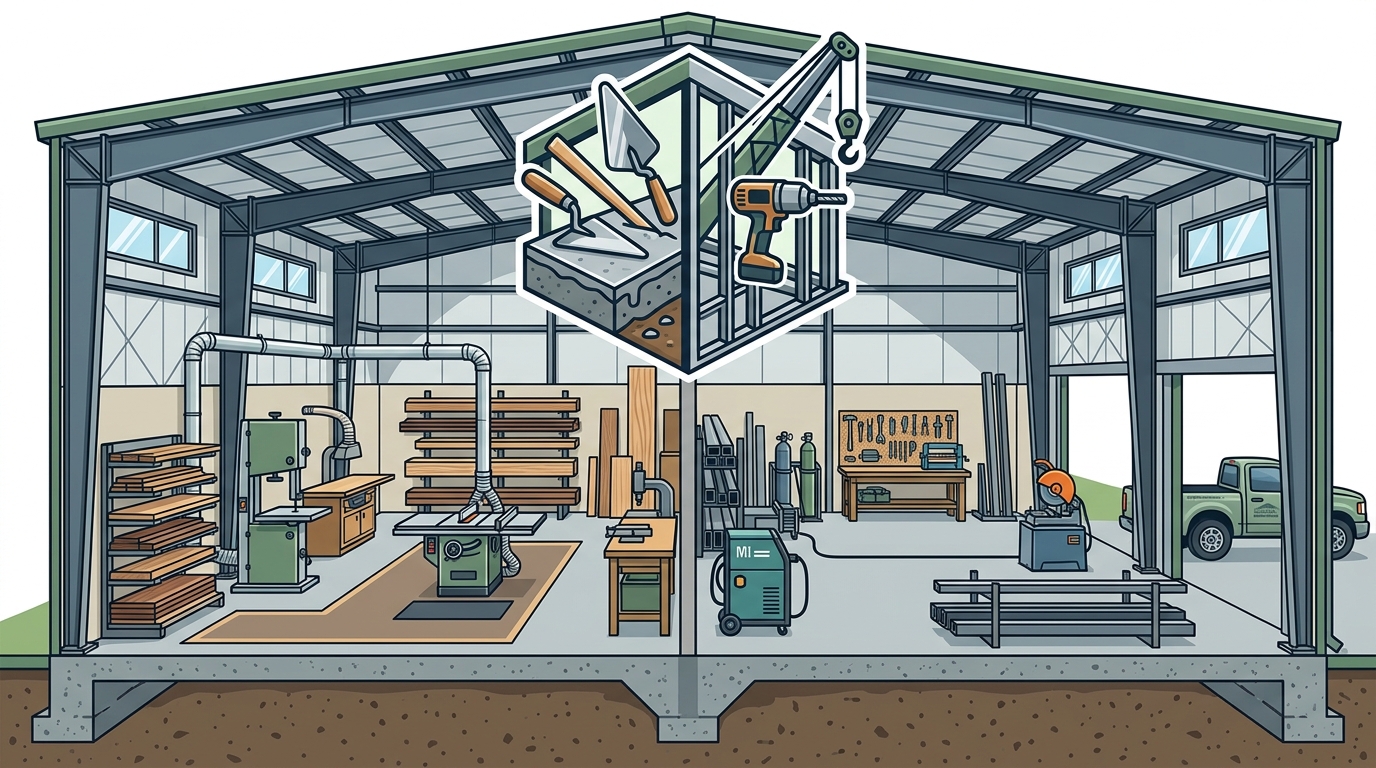 Who Builds Metal Workshops for Woodworking and Metalworking in 2