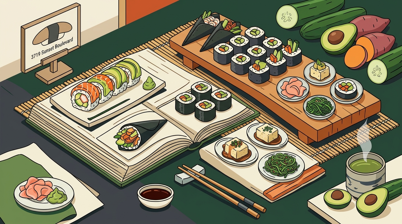 Vegan Sushi in Silver Lake: The Ultimate Guide