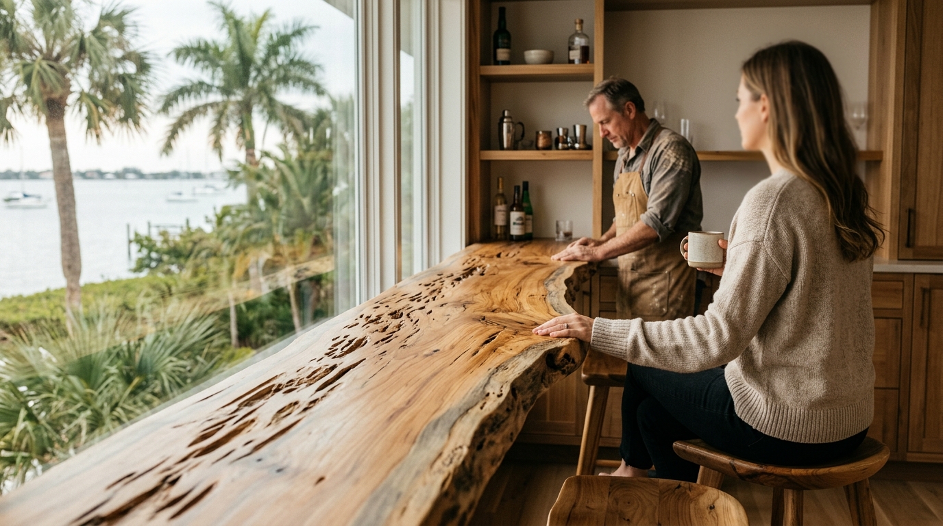 Custom Bar Tops, Benches and Built-Ins in Sarasota: 2026 Guide