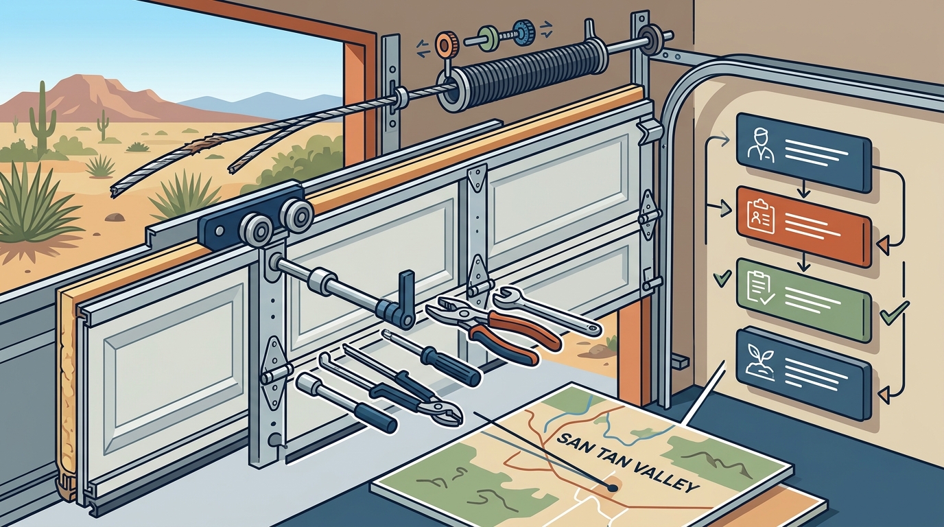 San Tan Valley Garage Door Repair: The 2026 Ultimate Guide