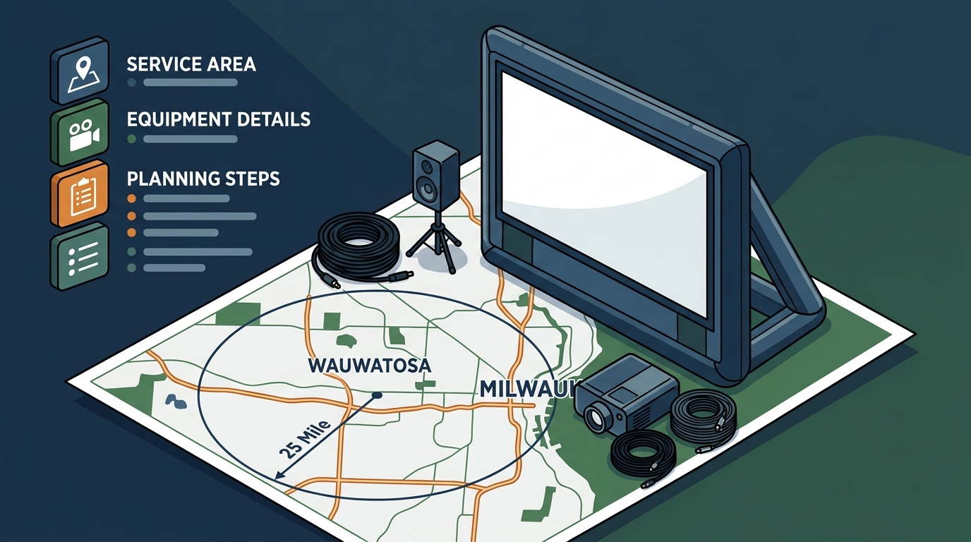 Milwaukee Outdoor Movie Screen Rentals: The 2026 Guide