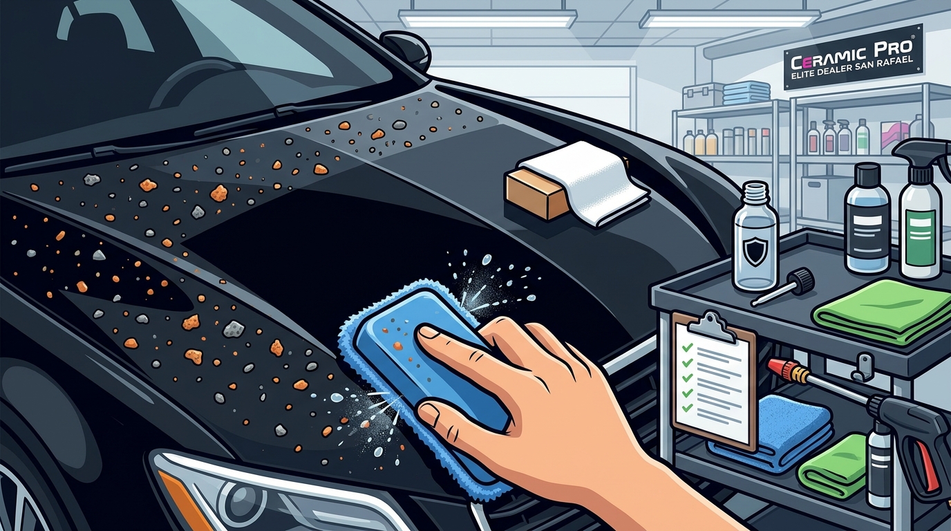 Does Ceramic Coating Include Free Paint Decontamination?