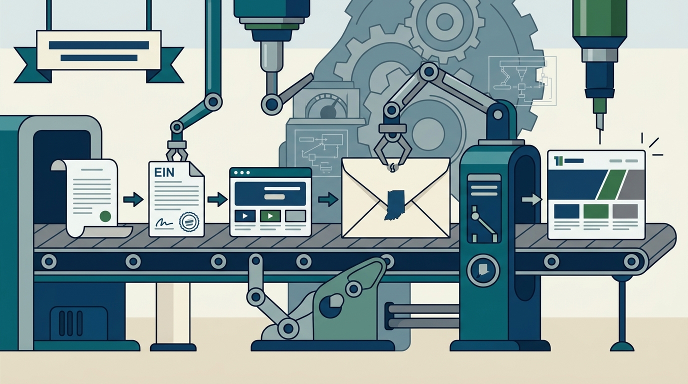 Indiana Business Setup Without Tech: The 2026 Guide