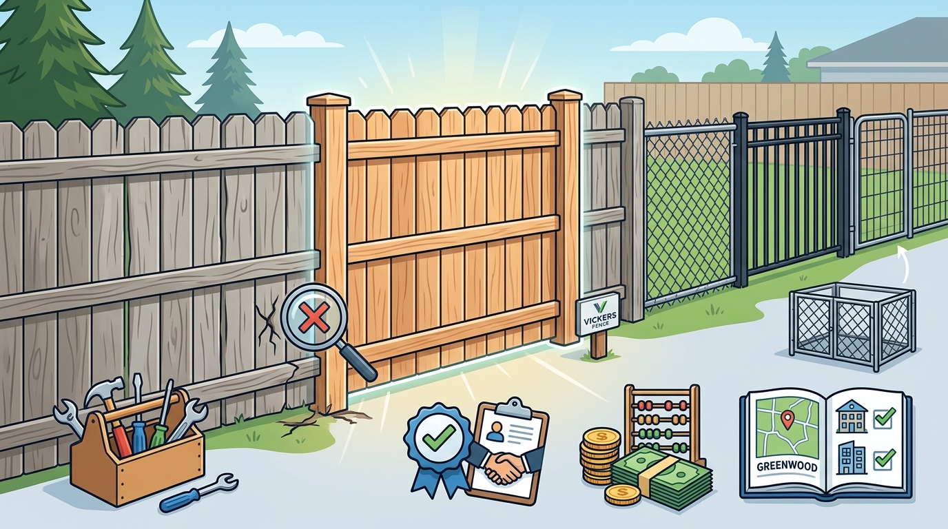 Fence Section Repair in Greenwood, LA: A Complete Guide