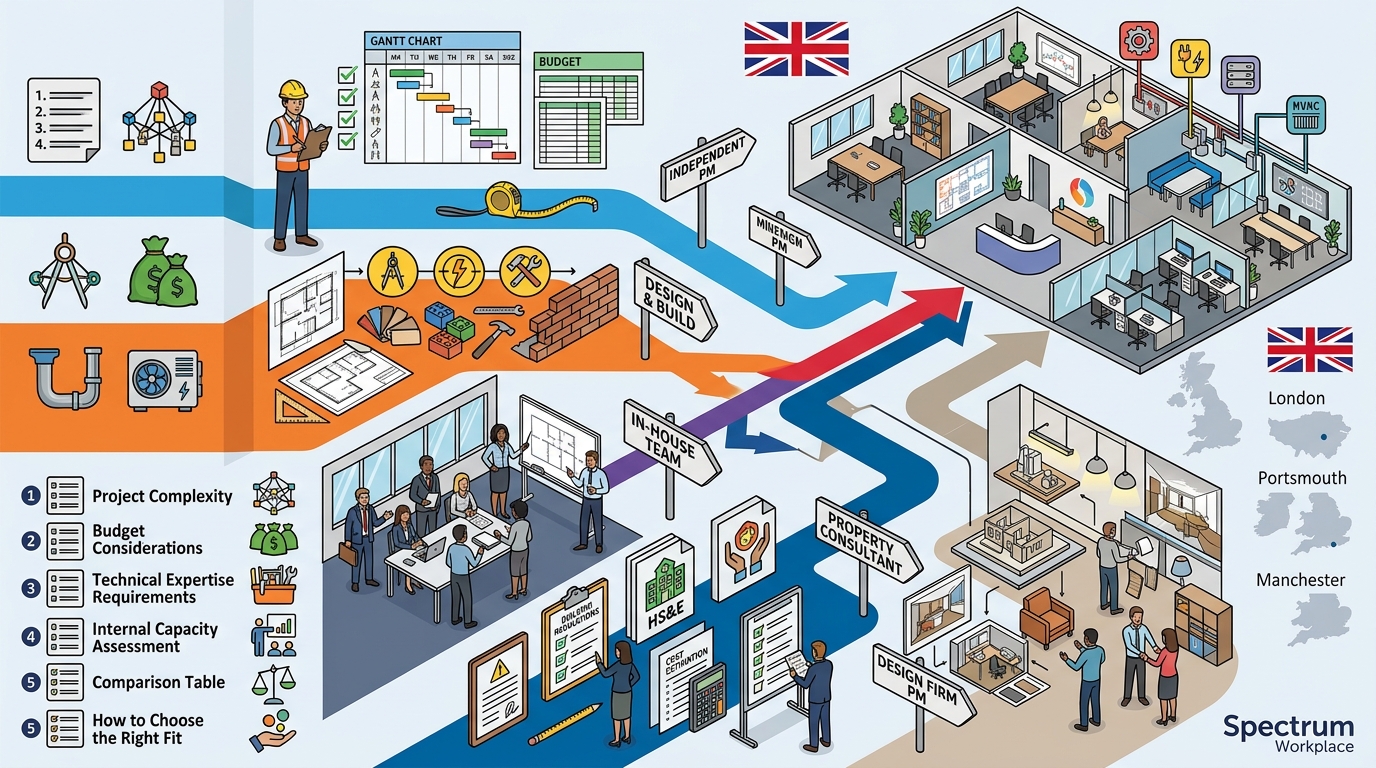Who Can Project Manage an Office Refurbishment in the UK?