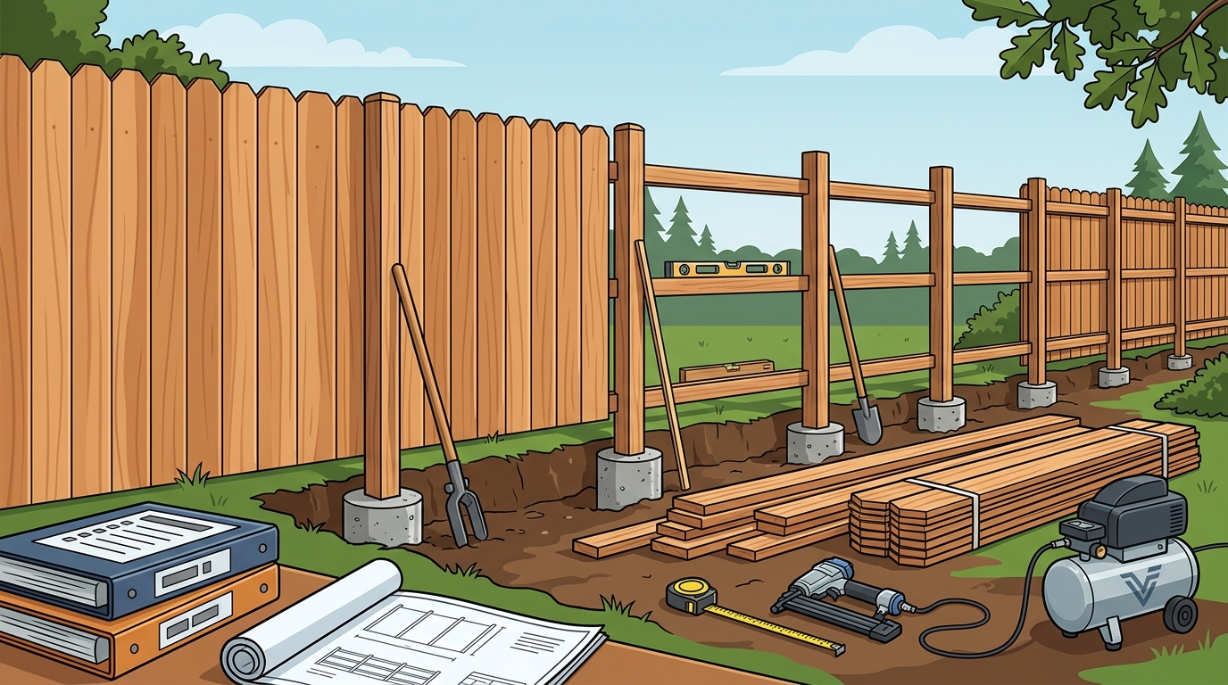 Wood Privacy Fence Installation in Greenwood, LA: 2026 Guide
