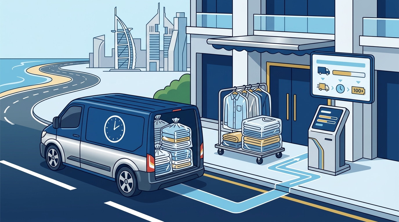 Free Laundry Pickup and Delivery in Dubai and Abu Dhabi: The 202